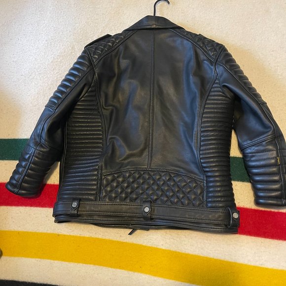 Leather Jacket - Master Supply Belvedere - $350 - Picture 6 of 6